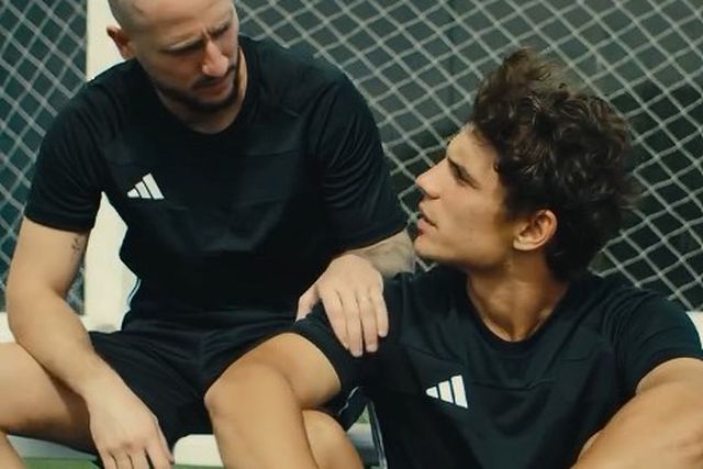 Nuno Santos e Eduardo Quaresma na Academia de Alcochete - Foto: Instagram Eduardo Quaresma