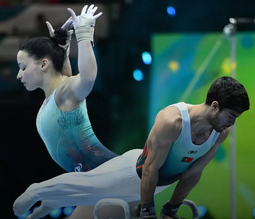 Ginástica tuga sonha com Los Angeles!