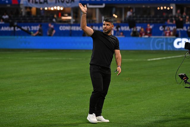 Sergio Aguero, antigo avançado argentino