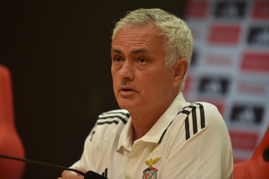 José Mourinho, treinador do Benfica - Foto: Miguel Nunes