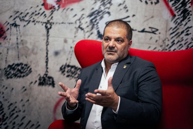 Cristóvão Carvalho, candidato a presidente do Benfica - Foto André Carvalho
