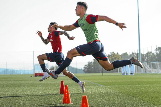 Antonio Espigares pode somar a primeira oportunidade no jogo de Viseu. Fotografia: Gil Vicente