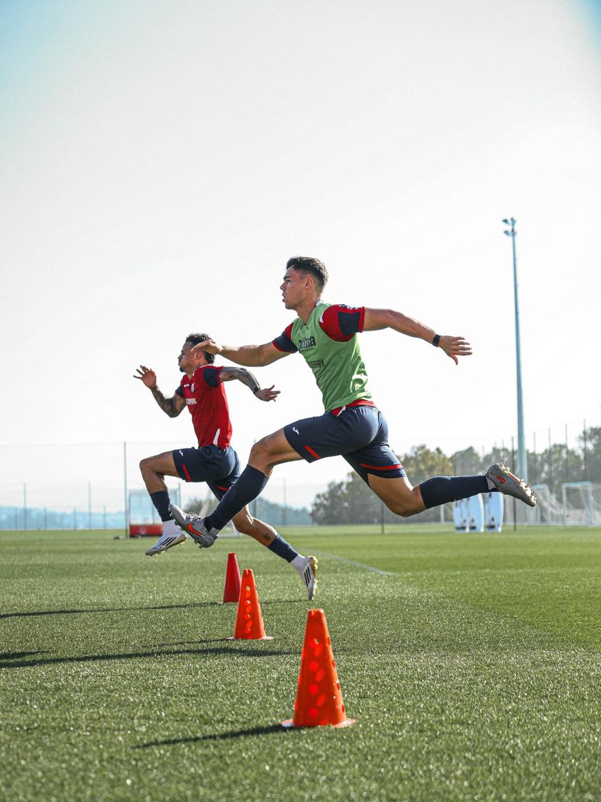 Antonio Espigares pode somar a primeira oportunidade no jogo de Viseu. Fotografia: Gil Vicente