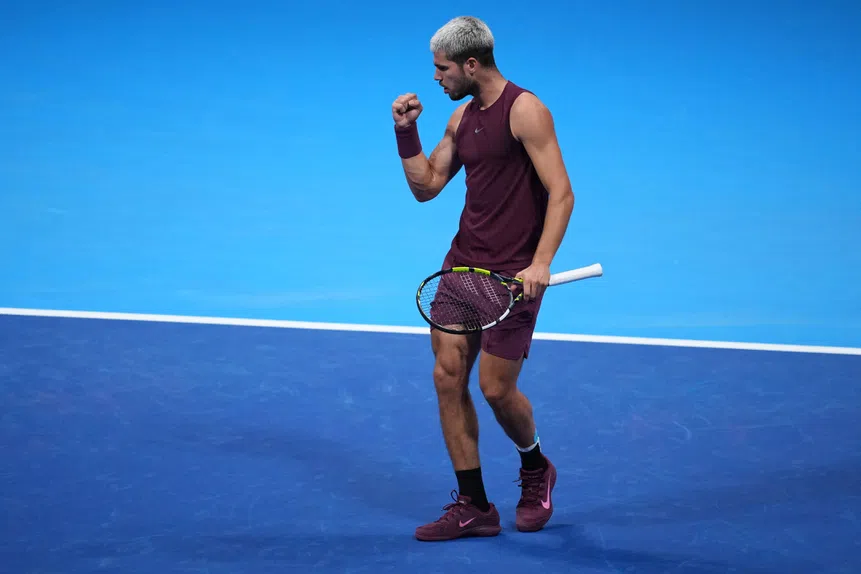 Alcaraz: Noitada? Balelas! Trabalho a sério!