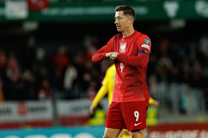 Robert Lewandowski ao serviço da Polónia