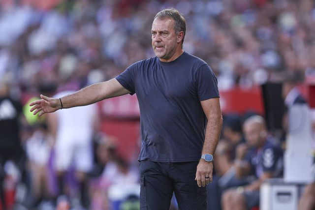 Hansi Flick, treinador do Barcelona