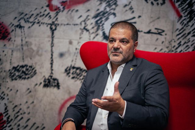 Cristõvão Carvalho, candidato a presidente do Benfica - Foto André Carvalho