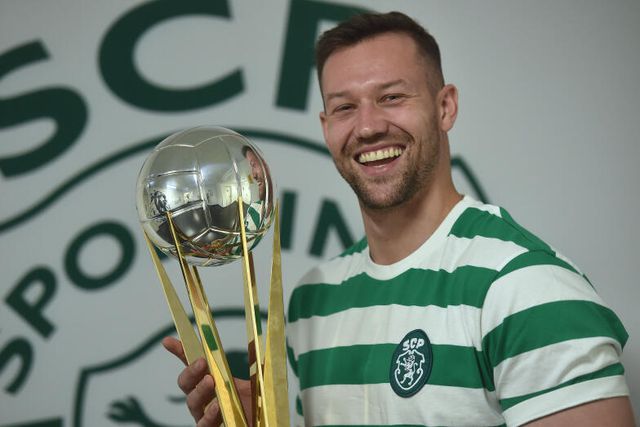 Jan Galabov está há três temporadas em Alvalade      Fotografia Miguel Nunes/A BOLA