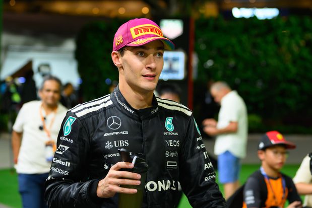 George Russell, piloto da Mercedes
