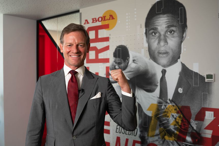 Martim Mayer, candidato à presidência do Benfica  - Foto Miguel Nunes
