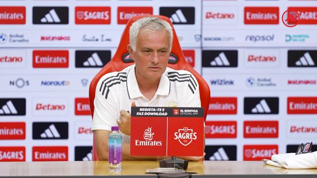 «Richard Ríos amanhã não joga, foi o último a chegar da seleção»