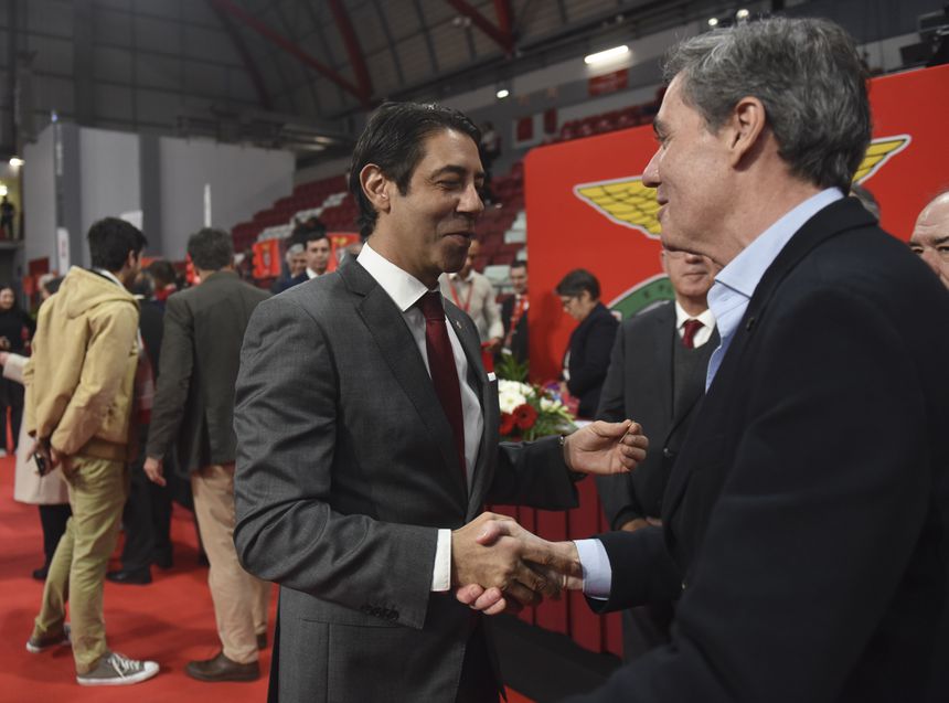 Rui Costa e João Noronha Lopes em 2023 - Foto: A BOLA