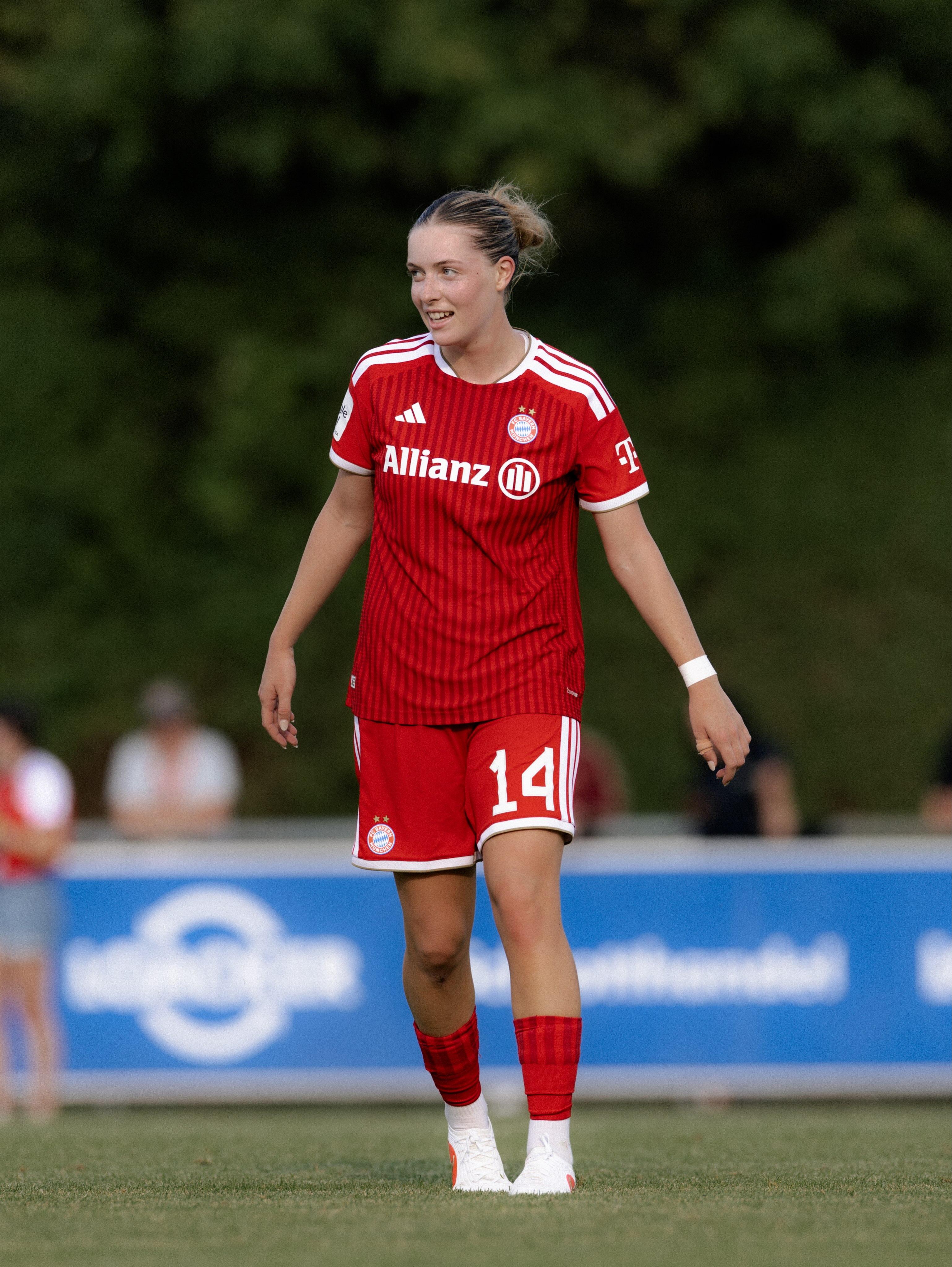 Alana, jogadora do Bayern e da seleção da Alemanha
