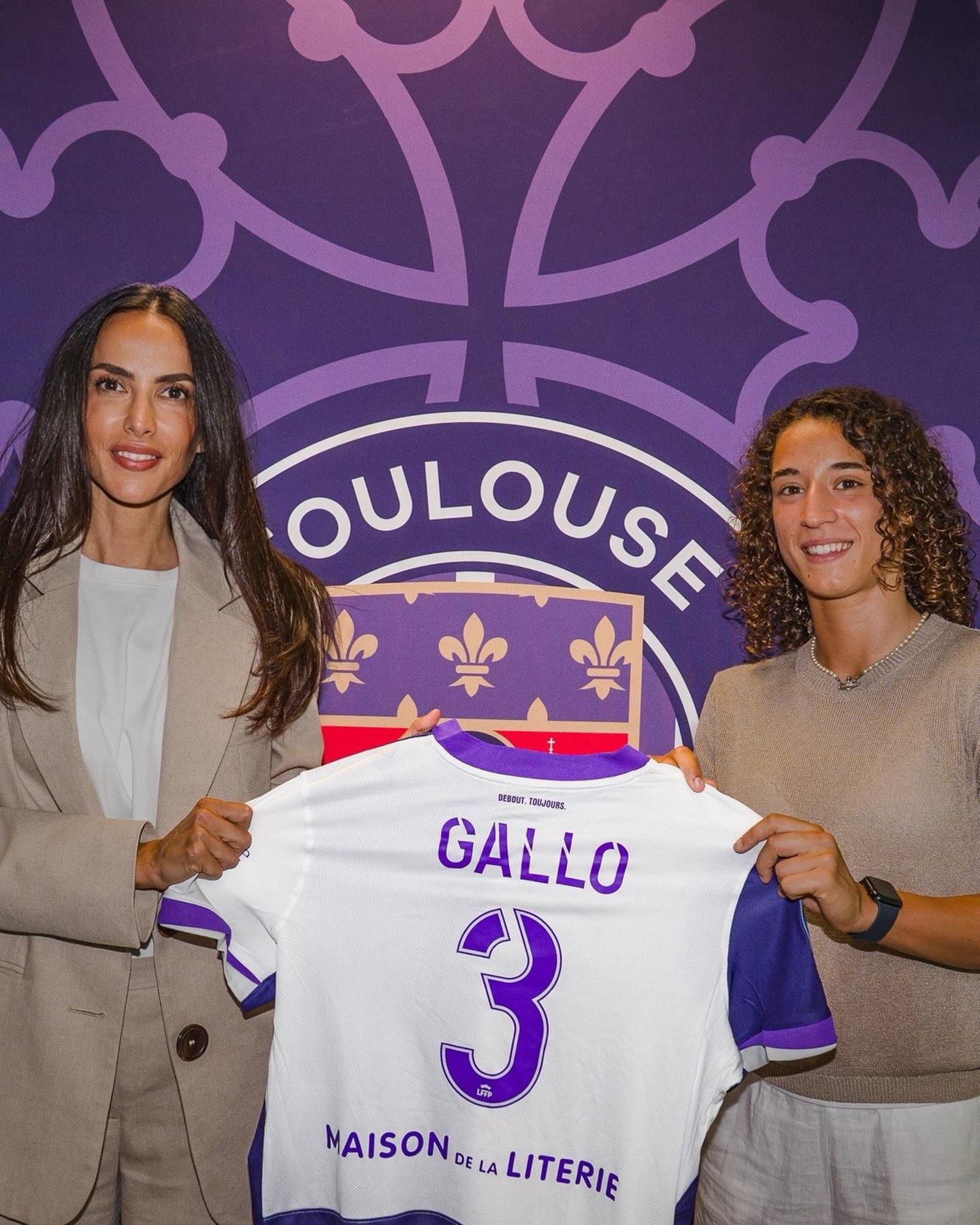 Azzurra Gallo, internacional italiana do Toulouse