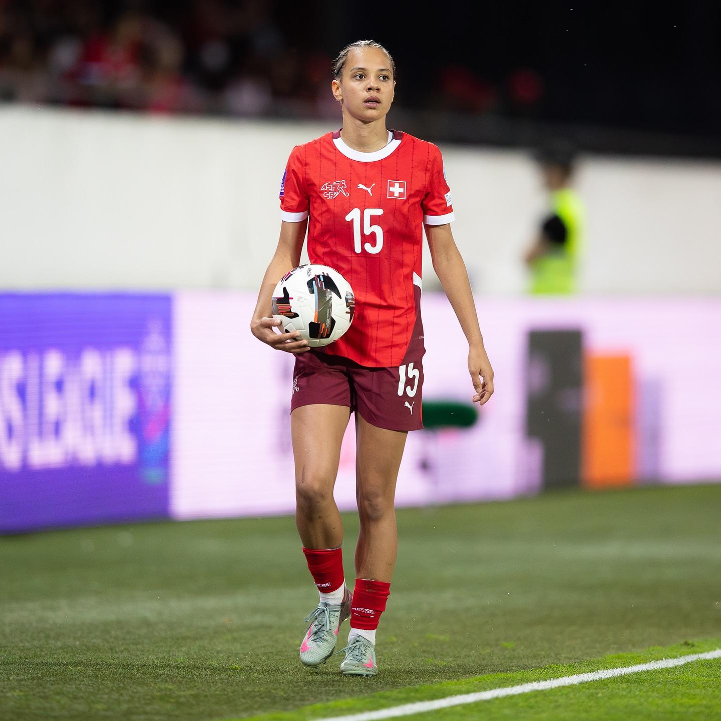 Iman Beney, internacional suíça do Manchester City