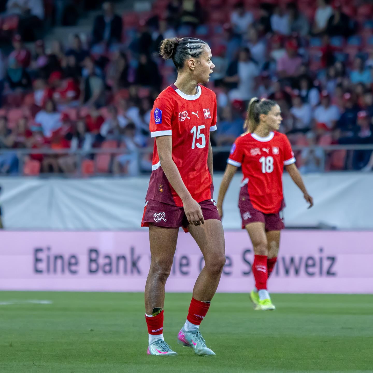 Iman Beney, internacional suíça do Manchester City