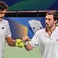 Francisco Cabral e o norte-americano JJ Tracy (Rolex Shanghai Masters)