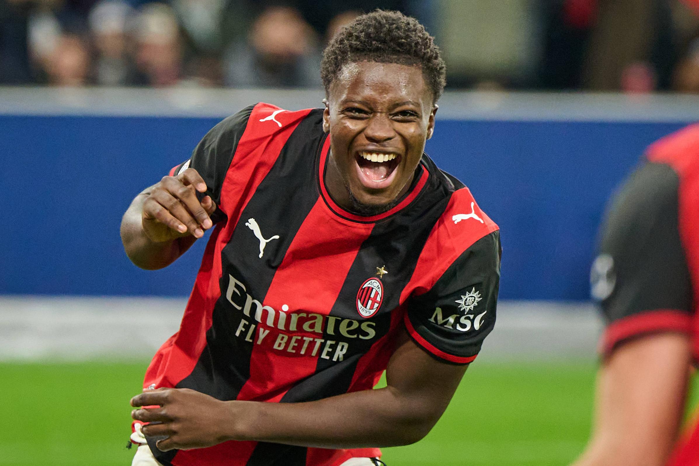 Depois da estreia pelo Milan com golo, Alphadjo Cisse deixa marca inesquecível com hat-trick na Europa - foto: IMAGO