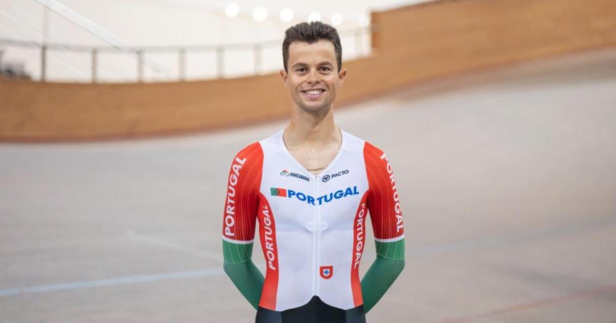 Miguel Salgueiro conquista medalha inédita para ciclismo de pista português