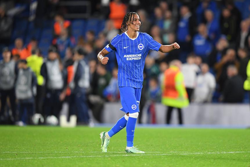 Younes Ibrahim começa a despontar no Brighton - Foto: IMAGO