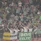 Adeptos do Celtic no Estádio da Luz (foto: Miguel Nunes)