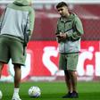 Zekri viajou com a equipa a Braga para se familiarizar com as rotinas do plantel - Foto: SPORTING CP