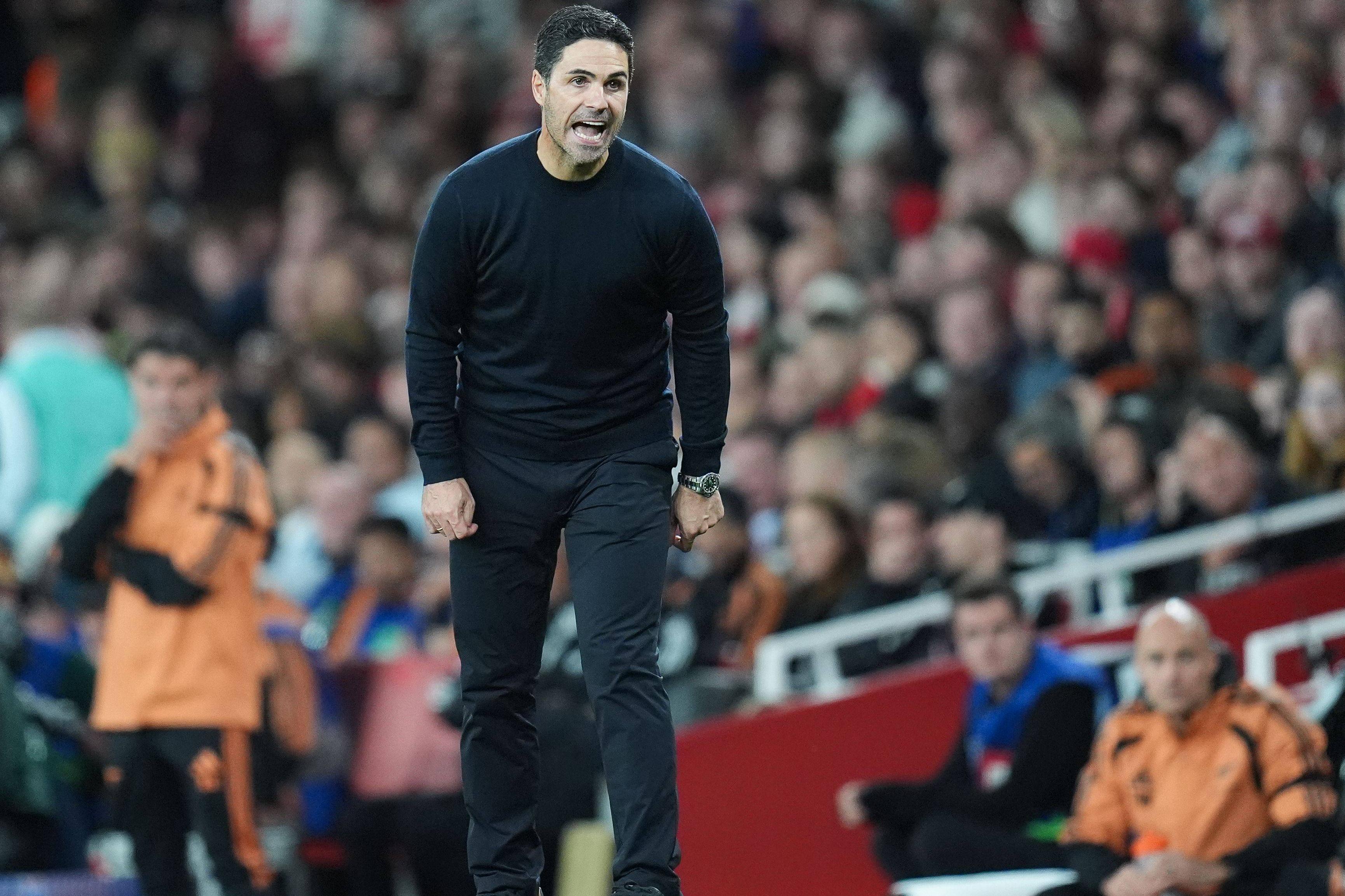 Mikel Arteta, treinador do Arsenal