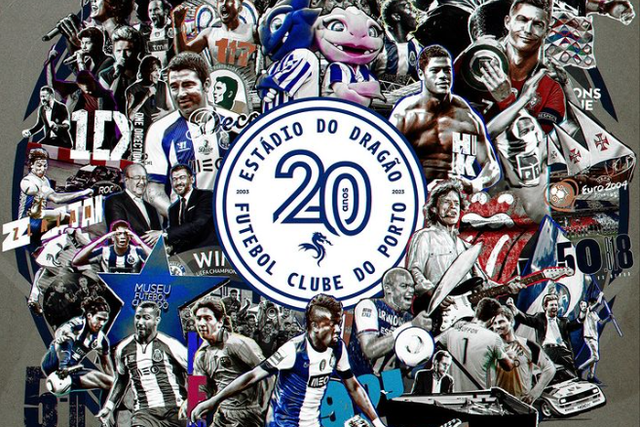 20 anos do Dragão: descodificando a imagem do FC Porto, com Villas-Boas incluído
