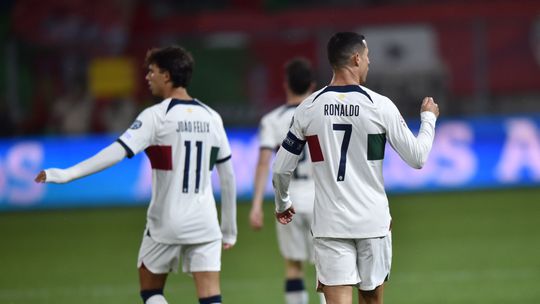 Cristiano Ronaldo inaugura o marcador com um remate fortíssimo de pé esquerdo (vídeo)