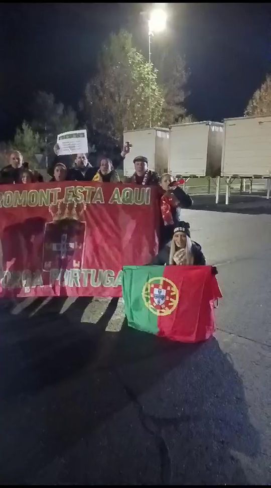 Emigrantes apoiam a Seleção em Vaduz