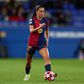 Kika Nazareth assiste na goleada do Barcelona no ‘El Clásico’