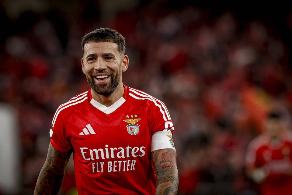 Benfica emite comunicado sobre Otamendi