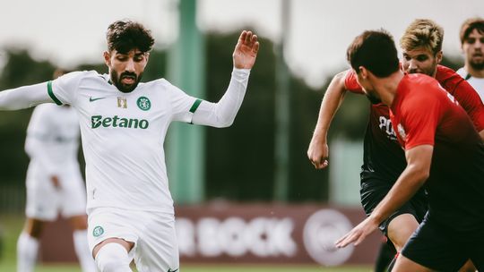 Sporting: a primeira vitória de João Pereira (fotogaleria)