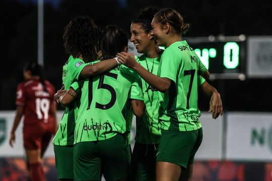 Sporting aplica 'chapa 8' ao Albergaria com 'hat-trick' de Ana Capeta