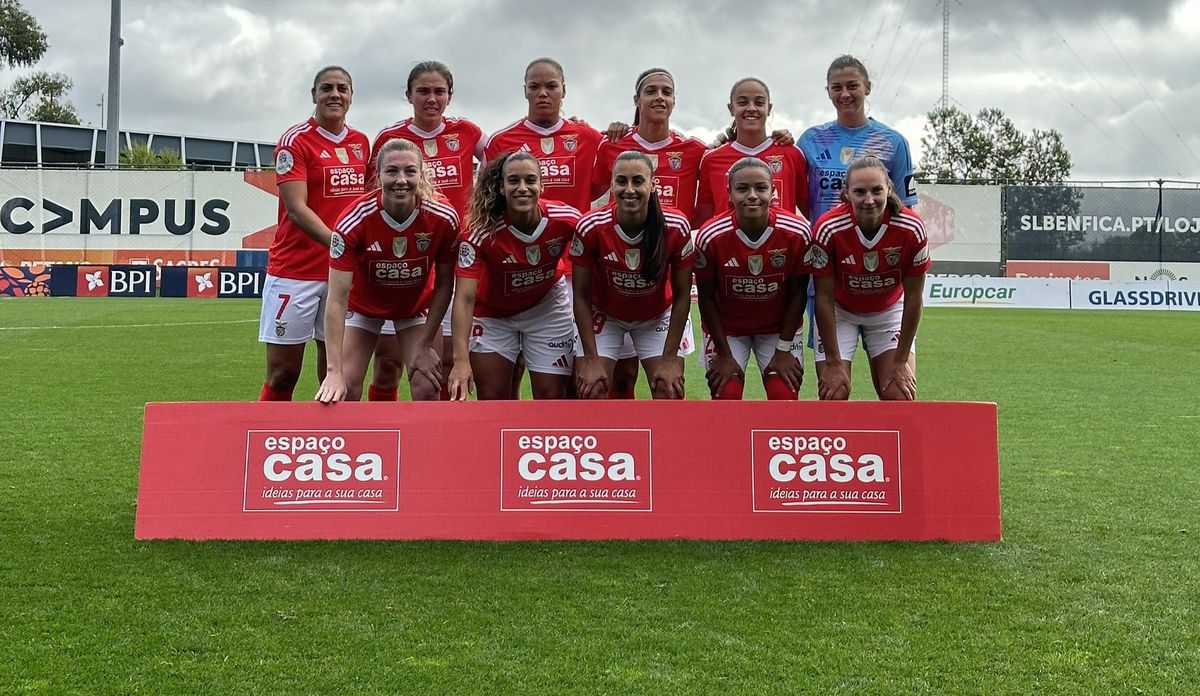 Feminino: Expulsão e golo 'de entrada' encaminham Benfica para vitória fácil