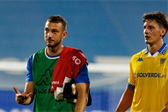 Martin Turk (à esquerda) foi chamado pela Eslovénia para render o lesionado - e credenciado - Jan Oblak. Foto: IMAGO