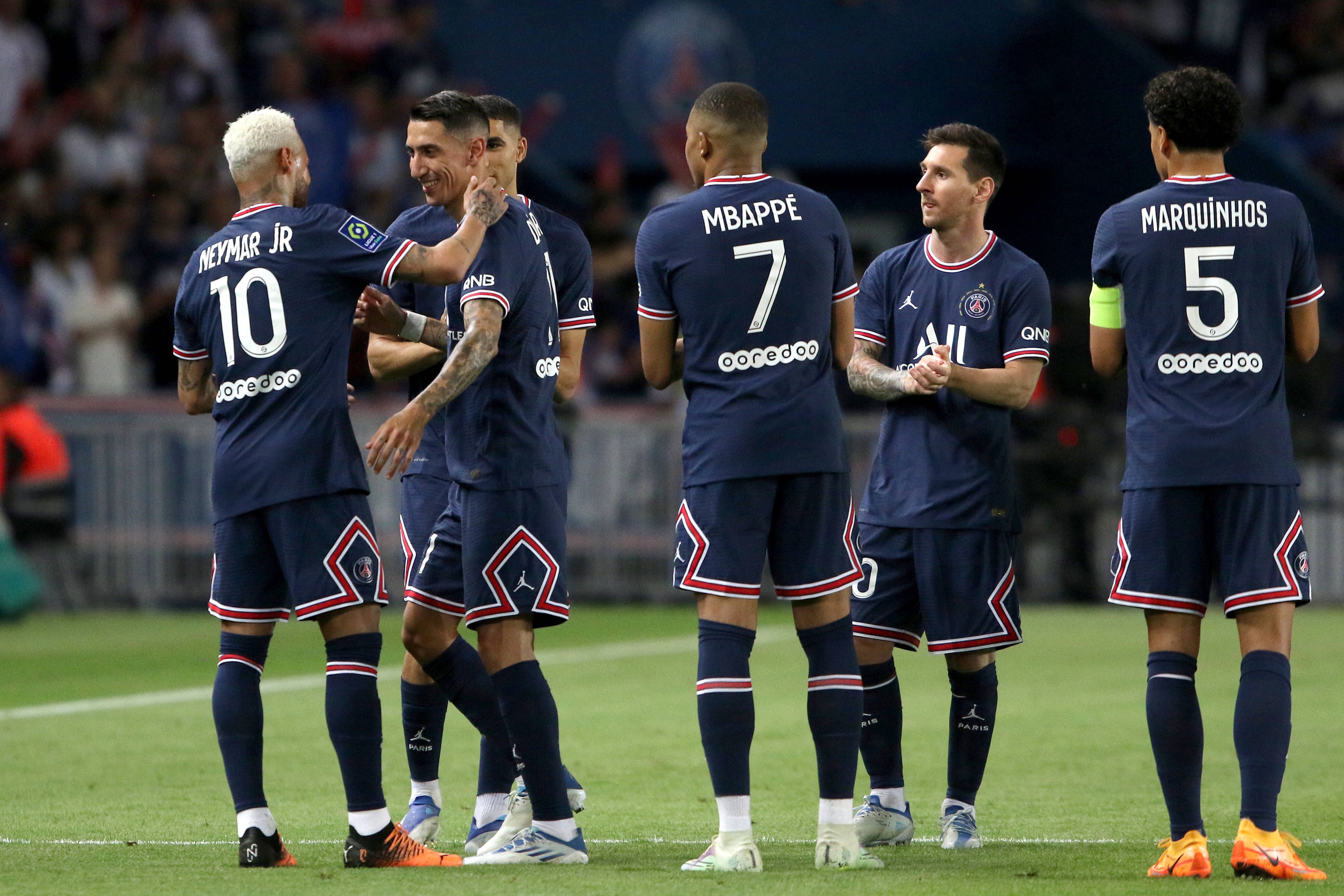 Em Paris, Messi ganhou dois campeonatos e uma Supertaça