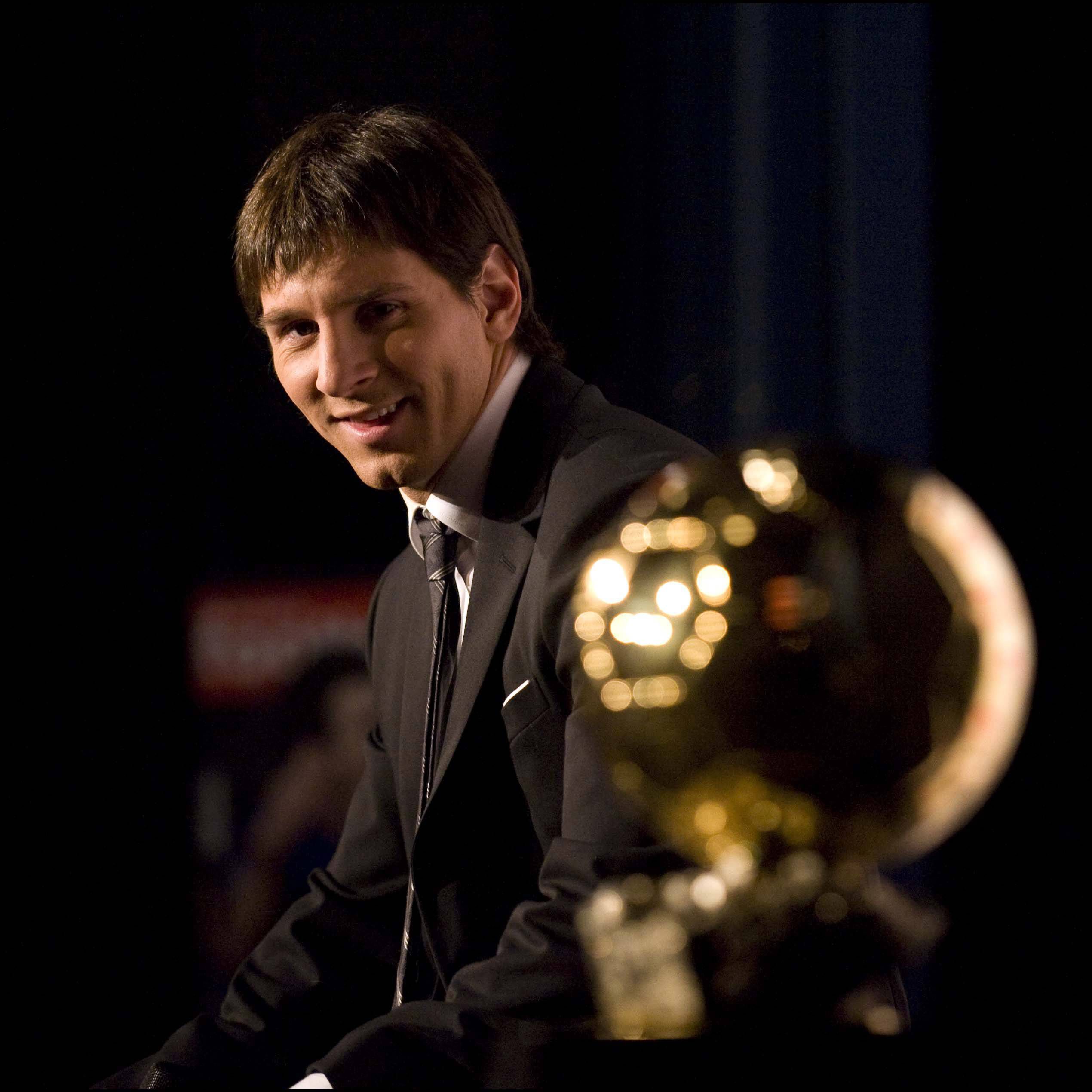 Messi venceu a Bola de Ouro pela primeira vez em 2009