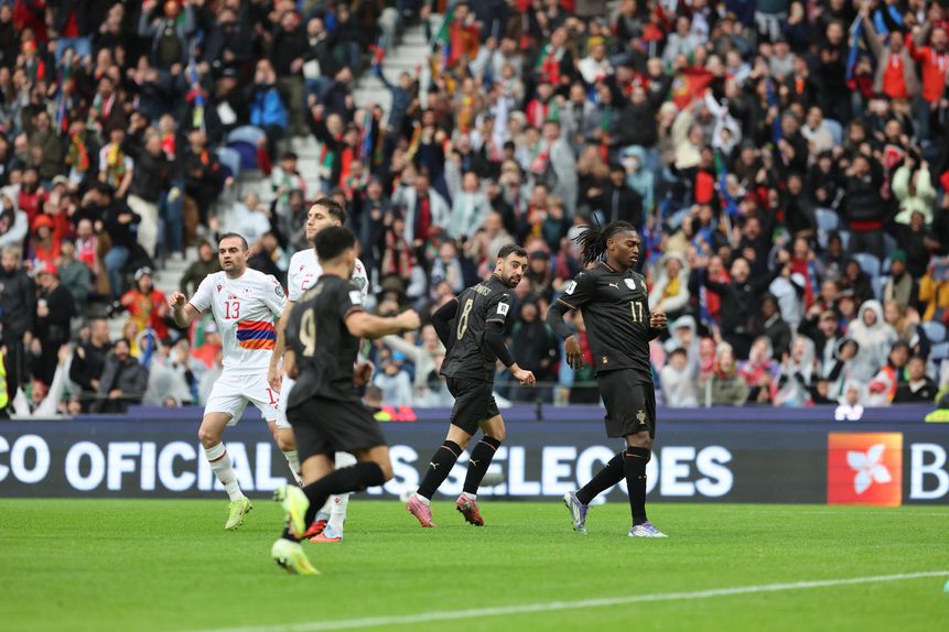 Bruno Fernandes fez o 6-1 para Portugal - Foto: Catarina Morais/KAPTA+