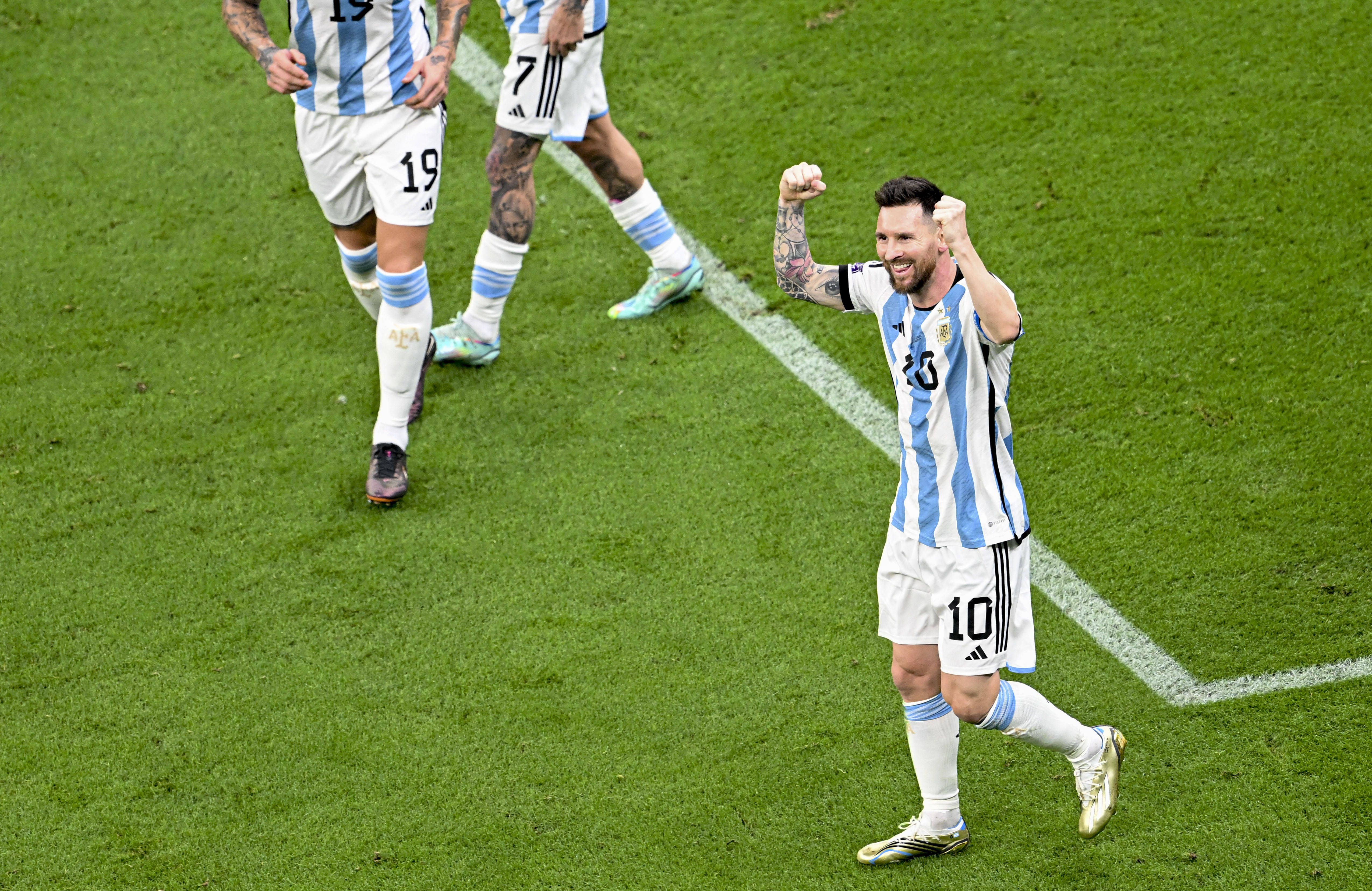 Messi venceu o tão desejado Mundial pela Argentina em 2022, no Qatar