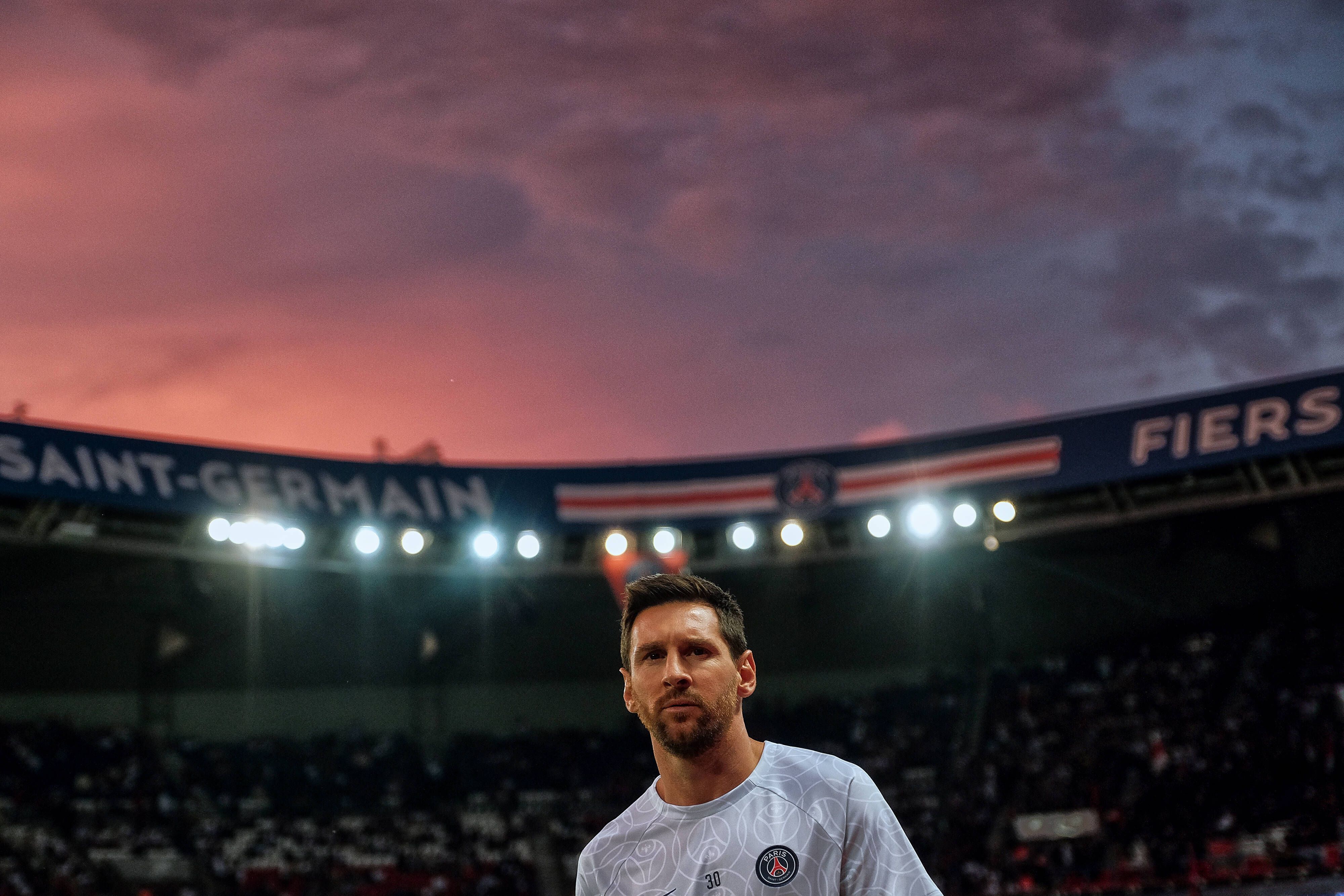 Messi mudou-se para o PSG em 2021/2022, colocando um ponto final na longa ligação ao Barcelona