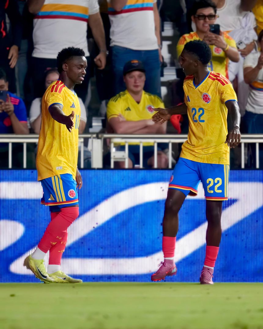 Colômbia venceu pela margem mínima - Foto: @FCFSeleccionCol