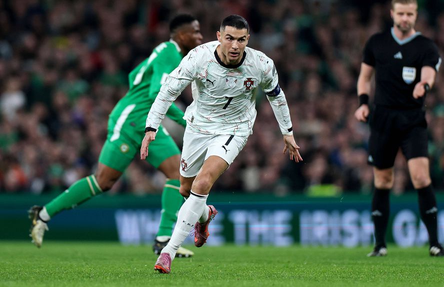 Cristiano Ronaldo não estará no encontro com a Arménia. Foto: IMAGO