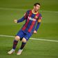 Messi a festeja golo pelo Barcelona