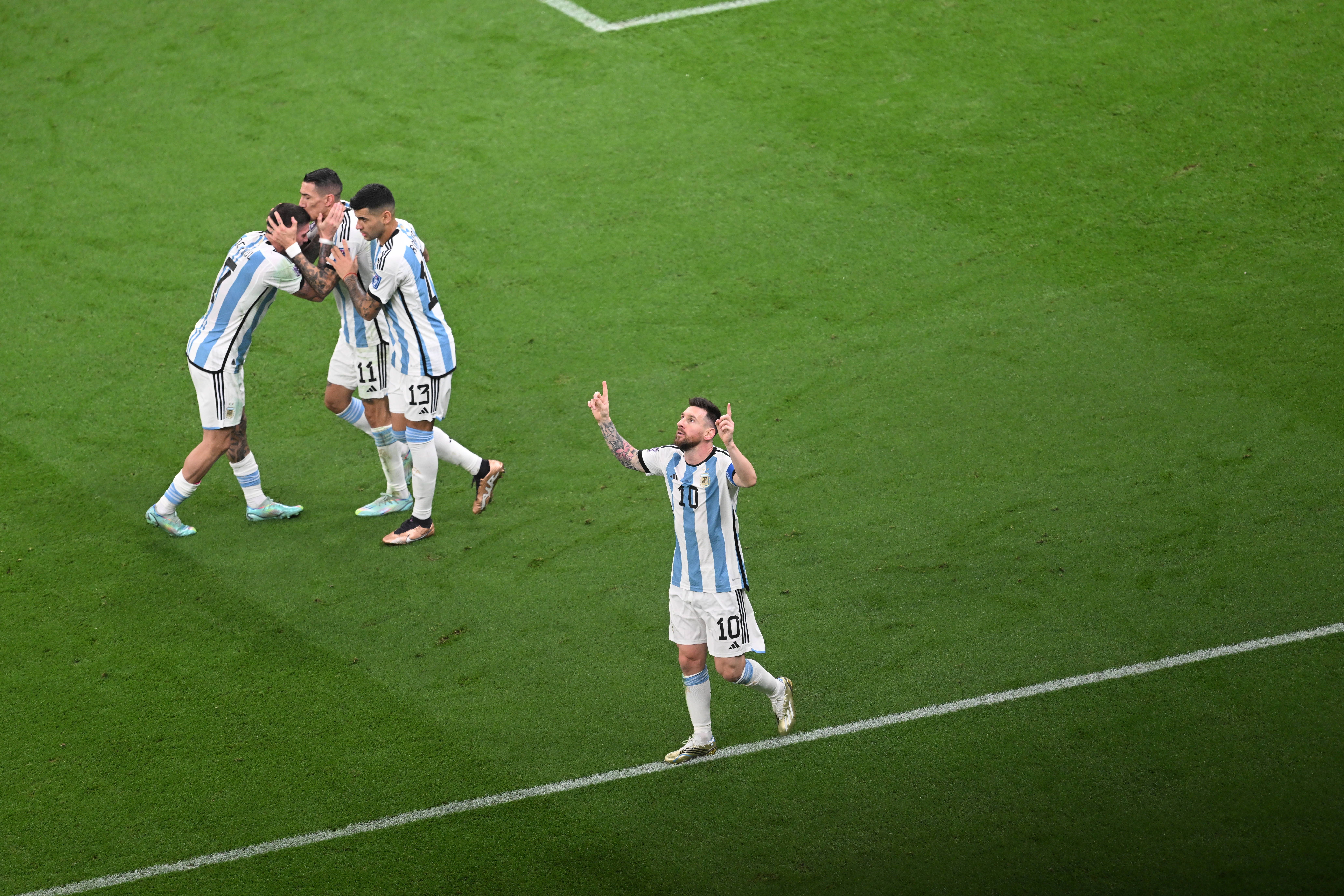 Messi venceu o tão desejado Mundial pela Argentina em 2022, no Qatar