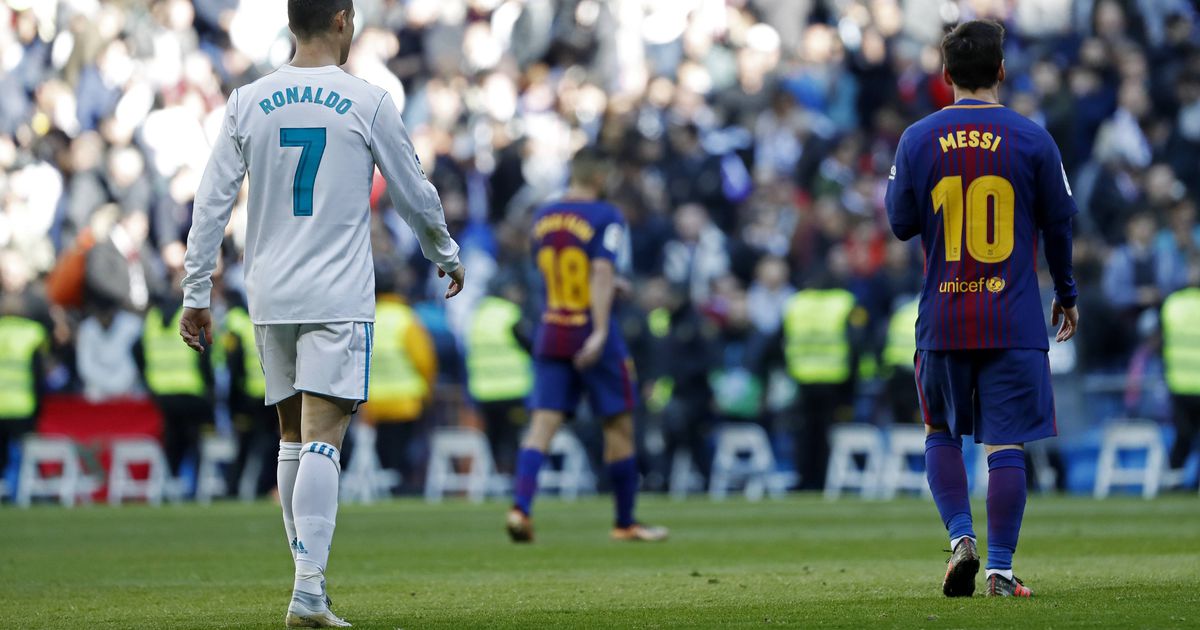 O 'ranking' em que Messi está claramente à frente de Ronaldo