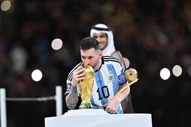 Messi won the long-awaited World Cup for Argentina in 2022, in Qatar.