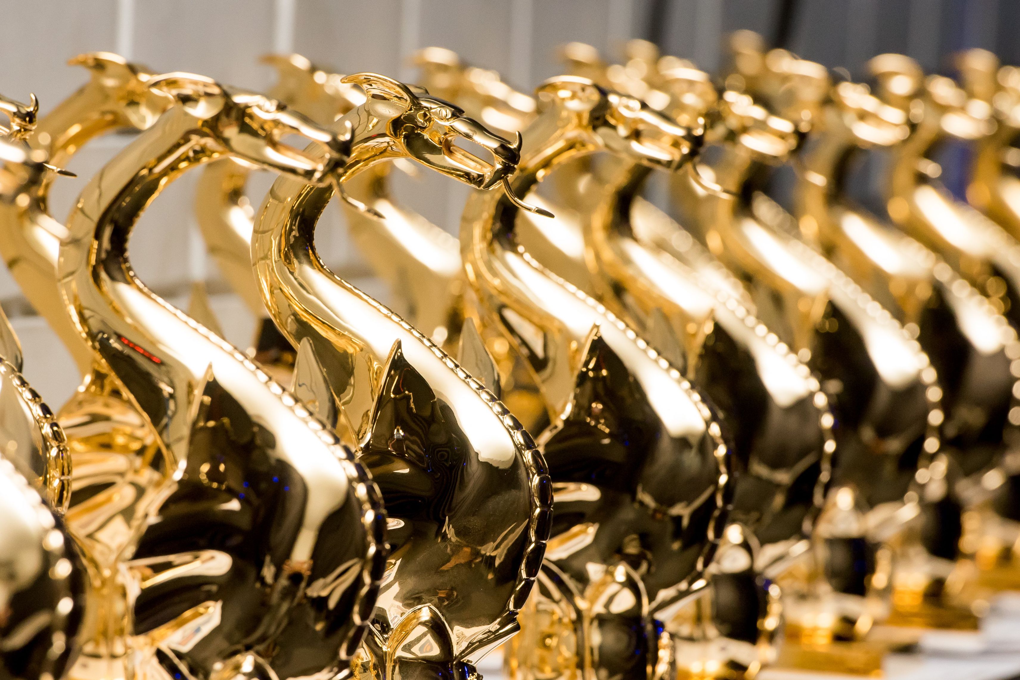 Gala dos Dragões de Ouro no dia 1 de dezembro