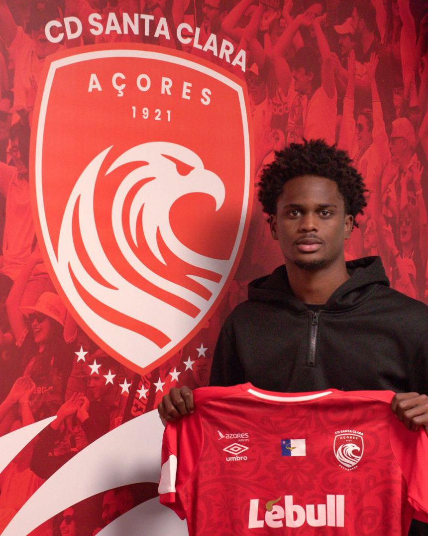 Djé Tavares, médio do Santa Clara. - Foto: SANTA CLARA