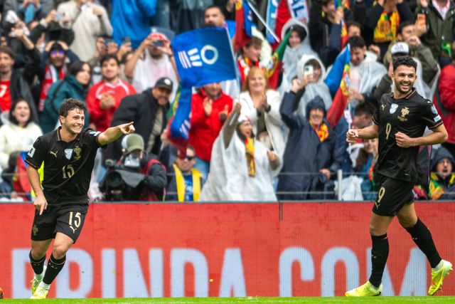 João Neves comemora efusivamente um dos golos (Foto IMAGO)